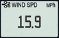 wind speed